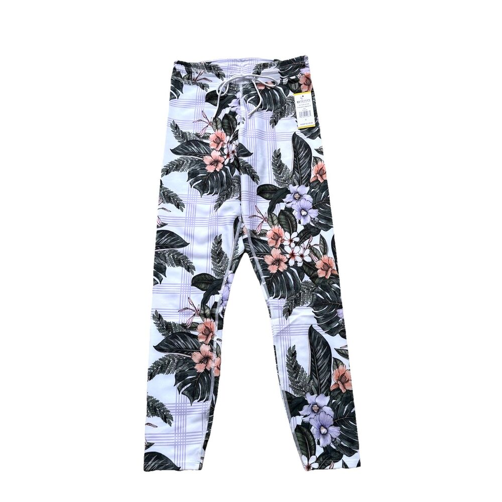 EleVen by Venus Williams Tropical Leggings Womens Small Tennis Yoga 25” Cropped